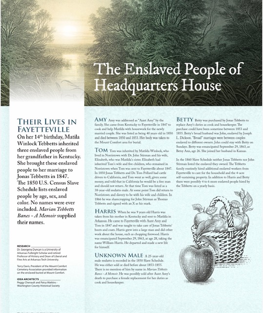 enslaved people poster