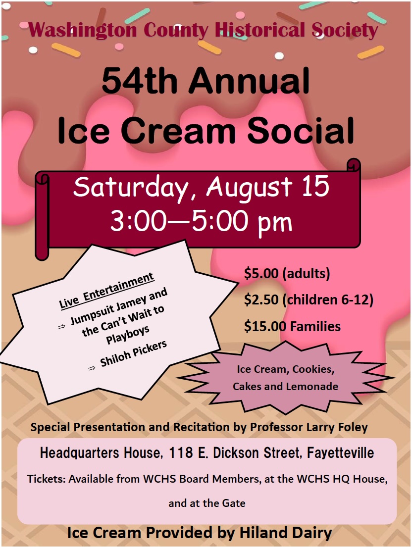 2026 Ice Cream Social poster